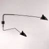 Lámpara Flexo - Aplique de Pared - 2 Brazos Negro - George  image 7