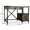Escritorio de Madera con cajones  - Diseño Industrial - Nashville  image 7