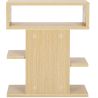 Estantería baja estilo escandinavo con 5 compartimentos - Madera image 7