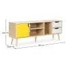 Mueble TV de Madera - Diseño Escandinavo - Aren image 7