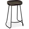 Taburete de Bar - Diseño Industrial - Madera y Metal - 66 cm Adriel image 7