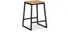 Taburete Diseño Industrial - Madera y Metal - 60cm - Big Boy  image 7