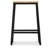 Taburete Diseño Industrial - Madera y Metal - 60cm - Big Boy  image 7