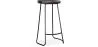 Taburete de Bar - Diseño industrial - Madera y Metal - 76 cm - Aiyana image 7