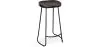 Taburete de Bar - Diseño industrial - Madera y Metal - 76 cm - Aiyana image 7