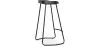 Taburete de Bar - Diseño industrial - Madera y Metal - 76 cm - Aiyana image 7