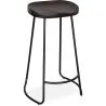 Taburete de Bar - Diseño industrial - Madera y Metal - 76 cm - Aiyana image 7