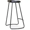 Taburete de Bar - Diseño industrial - Madera y Metal - 76 cm - Aiyana image 7