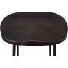 Taburete de Bar - Diseño industrial - Madera y Metal - 76 cm - Aiyana image 7