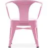 Silla Niños con Reposabrazos - Silla Infantil Diseño Industrial - Acero - Stylix  image 7