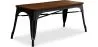 Banco Diseño Industrial  - Madera y Metal - Stylix image 7