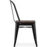 Silla de Comedor - Diseño Industrial - Madera y Acero - Stylix image 7