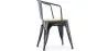 Silla de Comedor con Reposabrazos - Madera y Acero - Stylix  image 7