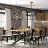 Silla de Comedor con Reposabrazos - Madera y Acero - Stylix  image 7