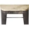Taburete de Bar Diseño Industrial - Acero y Madera - 76cm -  Stylix  image 7