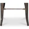 Taburete de Bar Diseño Industrial - Acero y Madera - 76cm -  Stylix  image 7
