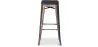 Taburete de Bar - Diseño Industrial -Madera y Metal - 76cm - Stylix  image 7