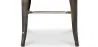 Taburete de Bar - Diseño Industrial -Madera y Metal - 76cm - Stylix  image 7