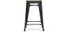 Taburete de Bar Diseño Industrial - Madera y Acero - 61cm - Stylix  image 7