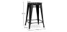 Taburete de Bar - Diseño Industrial - Madera y Acero - 61cm - Stylix  image 7