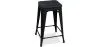 Taburete de Bar - Diseño Industrial - Madera y Acero - 61cm - Stylix  image 7