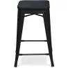 Taburete de Bar - Diseño Industrial - Madera y Acero - 61cm - Stylix  image 7