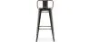 Taburete de Bar con Respaldo - Diseño Industrial - 76 cm - Stylix image 7