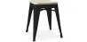 Taburete  Diseño Industrial - Madera y Metal - 45cm - Stylix  image 7