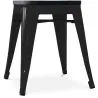 Taburete Diseño Industrial - Madera y Acero - 46cm - Stylix image 7