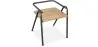 Silla de Comedor- Diseño Industrial - Madera y Metal - Achak image 7