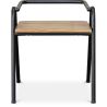 Silla de Comedor- Diseño Industrial - Madera y Metal - Achak image 7