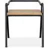 Silla de Comedor- Diseño Industrial - Madera y Metal - Achak image 7