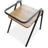 Silla de Comedor- Diseño Industrial - Madera y Metal - Achak image 7