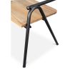 Silla de Comedor- Diseño Industrial - Madera y Metal - Achak image 7