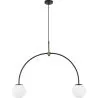Lámpara de Techo Bolas de Cristal - Lámpara Colgante 2 brazos - Josephine image 7