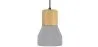 Lámpara de Techo Madera y Hormigón - Lámpara Colgante Diseño Escandinavo - Minnie image 7