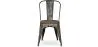 Silla de Comedor - Diseño Industrial - Madera y Acero - Nueva edición - Stylix image 7