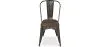 Silla de Comedor - Diseño Industrial - Madera y Acero - Nueva edición - Stylix image 7