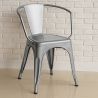 Silla de Comedor con Reposabrazos - Acero - Nueva edición - Stylix  image 7