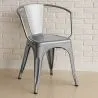 Silla de Comedor con Reposabrazos - Acero - Nueva edición - Stylix  image 7