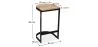 Taburete Diseño Industrial - Madera y Metal - 60cm - Lia image 7