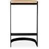 Taburete Diseño Industrial - Madera y Metal - 60cm - Lia image 7