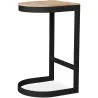 Taburete Diseño Industrial - Madera y Metal - 60cm - Lia image 7