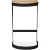 Taburete Diseño Industrial - Madera y Metal - 60cm - Lia image 7