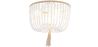 Lámpara de Techo Bolas de Madera - Plafón Estilo Boho Bali - Kanda image 7