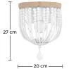 Lámpara Aplique de Pared - Estilo Boho - Bolas de Madera - Kanda image 7