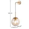 Lámpara Aplique de Pared - Bola de Cristal - Cali image 7