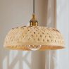 Lámpara de Techo de Bambú - Lámpara Colgante Diseño Boho Bali - Atria image 7