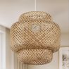 Lámpara de Techo de Bambú - Lámpara Colgante Diseño Boho Bali - Kamon image 7