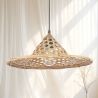 Lámpara de Techo de Bambú - Lámpara Colgante Diseño Boho Bali - Flora image 7
